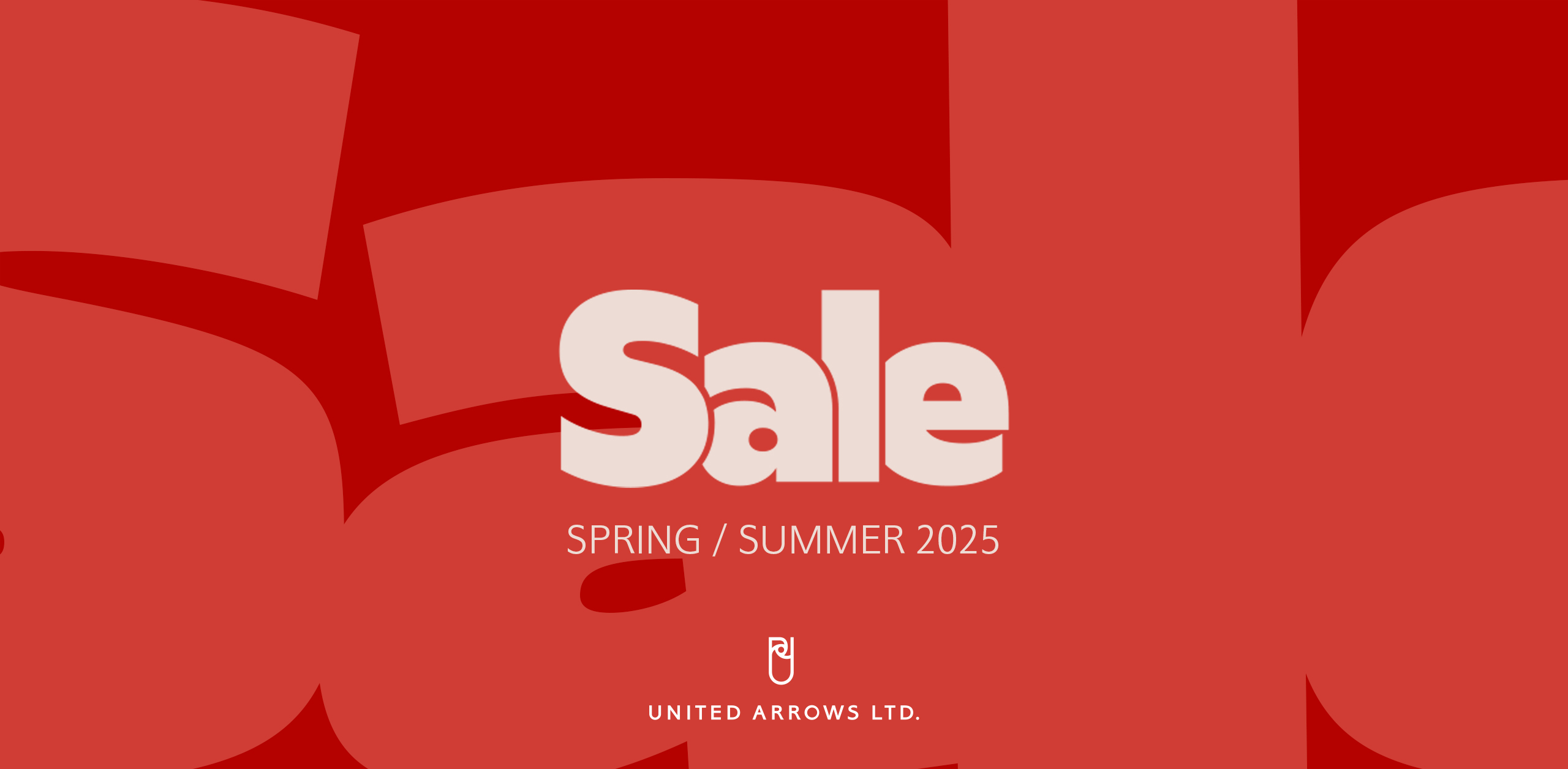 Sale SPRING / SUMMER 2025  UNITED ARROWS ONLINE
